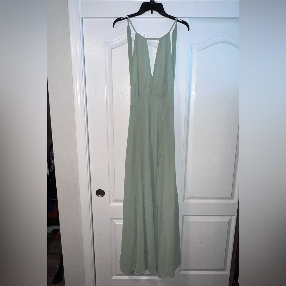 SHEIN mint/pastel green dress. Size L